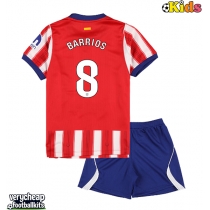 Atletico Madrid Pablo Barrios #8 Replica Home Minikit 2026-27 Short Sleeve (+ pants)
